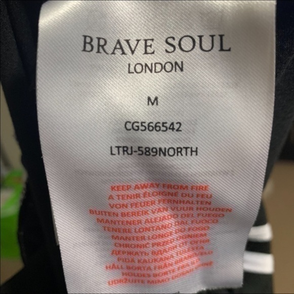 Nasty Gal Stripe High Waisted Leggings size Medium - Picture 7 of 12